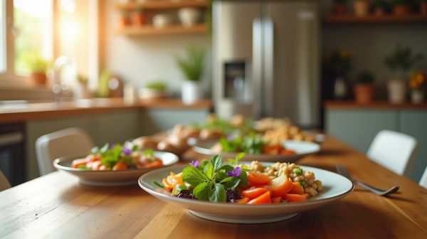 Manger équilibré sans effort : optez pour la livraison de plats sains